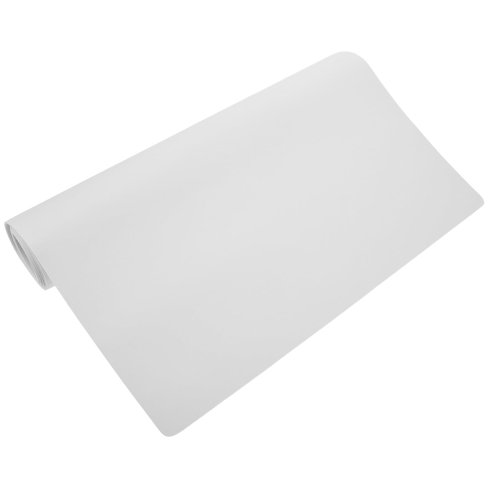 Dikaca Executive Desk Mat 40x120cm PU Leather White, Waterproof