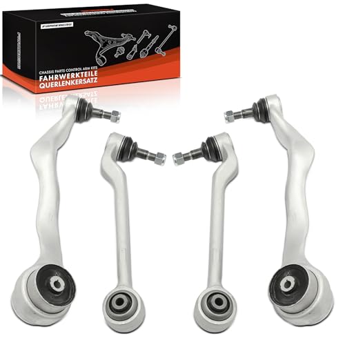 Frankberg 4Pcs Control Arm Kit Front Axle Compatible with 3 Series F30 F80 316-340 2011-2018 1 Series F20 114-140 2010-2019 4 Coupe F32 F82 420-435 2013-2017 Replace# 31126852991