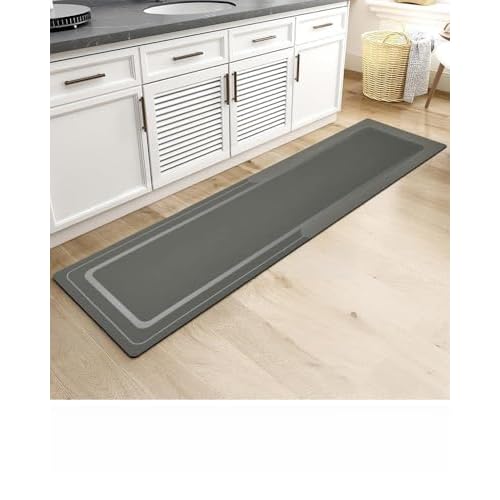 MontVoo-Bath Mat-Bath Rug Non Slip Super Absorbent Stain Resistant Quick Dry Thin Bathroom Rug-Bath Mats for Bathroom Floor Bathtub Vanity-Bathmat Bath Rug Easy Care 17"x27" Blue-Look Blue-l