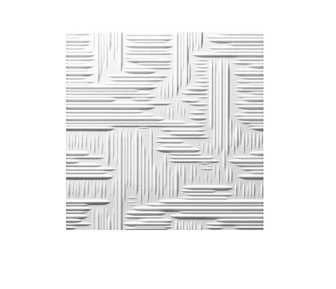 GLOUPIE Pannelli Decorativi Effetto 3D Per Pareti E Soffitti, In Polistirolo Estruso XPS Dalle Capacità Isolanti Termiche, 50 x 50 cm, Spessore 1 Cm, Pittabili, Fantasia Moderna, 8 Pezzi Per 2 MQ