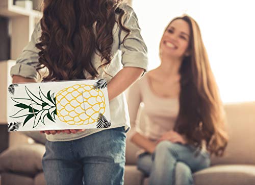 Apanda Metal Pineapple Wall Decor, Tropical Pineapple Art Wall Hanging Home Outdoor Decorations For Kitchen Bathroom Bedroom And Living Room (Yellow) #TOP5