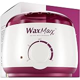 Innovativer Wachswärmer - 1,5X Schnellere Schmelzzeit - Für Alle Wachsarten zur Wax Enthaarung - Temperatur Einstellbar – Wachserhitzer für Männer und Frauen - Recyclebar - Für Anfänger und Profis