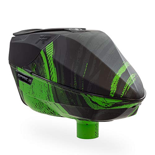 Virtue Spire IR Electronic Paintball Loader/Hopper - Graphic Lime - Thumbnail 5