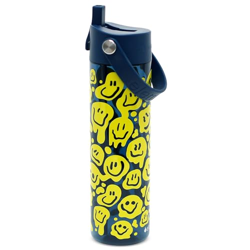 Elemental Splash Water Bottle With Straw