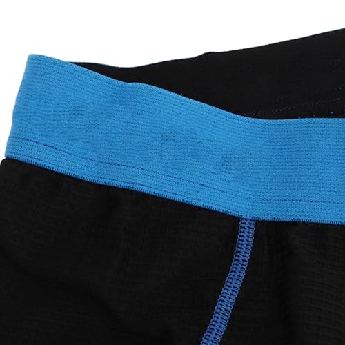 Roupa íntima Masculina de Ciclismo, 3D Acolchoada para Bicicleta Masculina Cinto Elástico Respirável