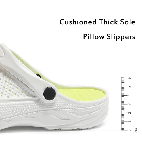 Image of INMINPIN Mens Womens Garden Clogs Shoes Beach Slippers Pool Water Sandals with Comfortable Arch Support Insole