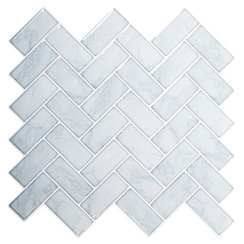 Truu Design Self-Adhesive Peel And Stick Accent Wall Tiles Set For Kitchen Backsplash, Bathroom, And Living Room #TOP1