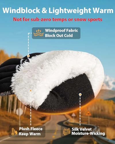 RIGWARL Winter Cycling Gloves with 8mm Palm Pad