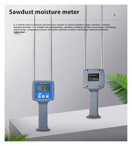Humidimètre numérique pour vérifier la qualité de la sciure - 3