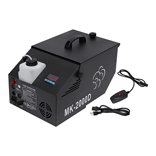 Máquina de humo baja 1200W con control remoto y DMX miniatura 5