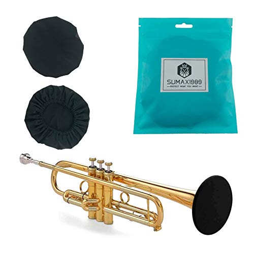 SUMAX1989 Instrument Bell Cover, Ideal for Trumpet, Alto, Bass Clarinet, Soprano Saxophone, 3.75-5