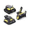 YARBO Robot Lawn Mower and Robotic Snow Blower with Modular Design, Auto-Recharging, AI Multi-Zone Mapping & RTK for Navigation