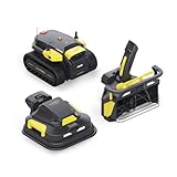 YARBO Robot Lawn Mower and Robotic Snow Blower with Modular Design, Auto-Recharging, Obstacle Detection, AI Multi-Zone Mapping & RTK for Navigation