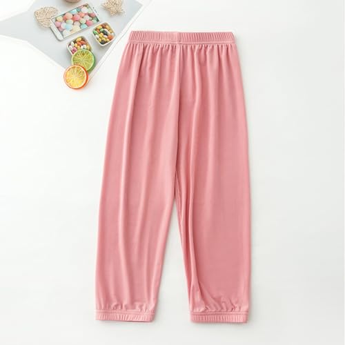 Boys Girls Harem Pants Baggy Sweatpants for Kids Elastic Waist Joggers Cotton Wide Leg 𝐋ounge Pants Summer Clothes3