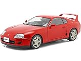 toyota supra mk4 occasion belgique Fundido a presión Solido S1807601 1:18 1993 Toyota Supra MK.4 (A80) -Renacimiento Rojo Coleccionable Coche en Miniatura