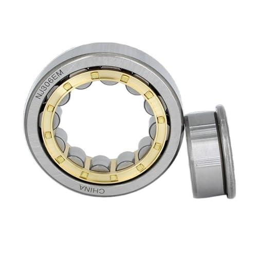 Roulement à rouleaux cylindriques NJ406M 30x90x23mm pour guidage d'arbre - 5