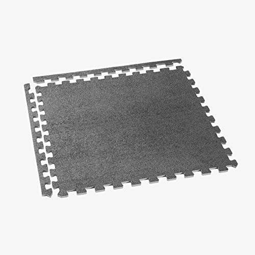 We Sell Mats 3/8 Inch Thick Interlocking Foam Carpet Tiles Durable Carpet Squares Anti Fatigue Support For Home Office Or Classroom Use, 24 In X 24 In #TOP3