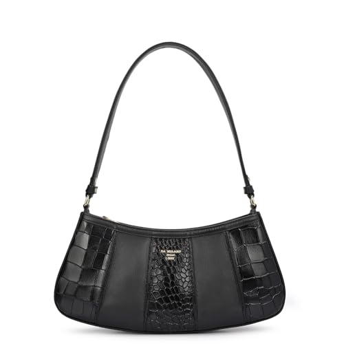 Image of Da Milano Leather Shoulder Bag for Women (01908OL)
