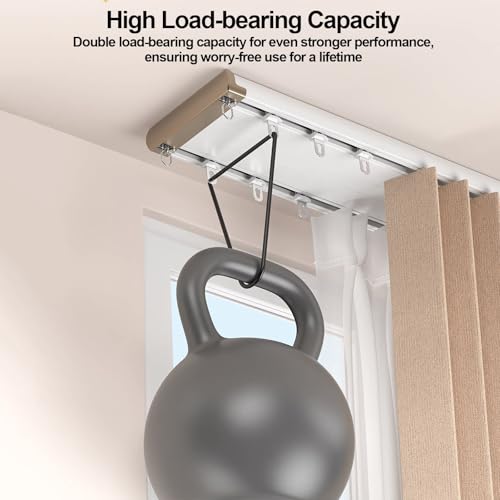 Rail de rideau double robuste coulissant silencieux pour plafond - 6