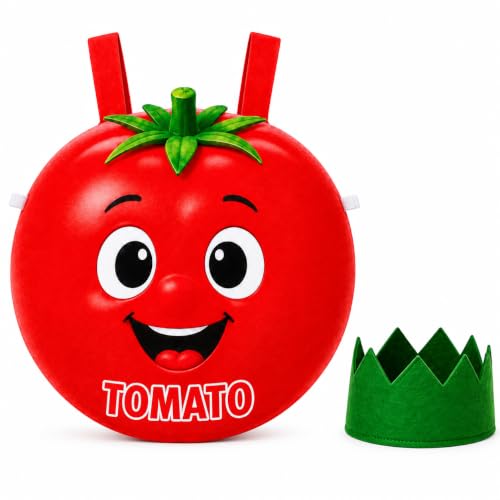 Image of Raj Costume Kids Fruit & Vegetable Fancy Dress Costume | Soft Felt Fruit and Vegetable Cutout Costume for Boys & Girls | School Annual Function