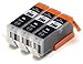 Blake Printing Supply ® 3 Big Black Compatible Ink Cartridges for PIXMA MG5620