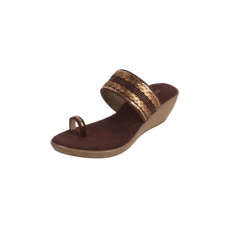 Women's Toe ring Embellished Flat Sandals-image-38