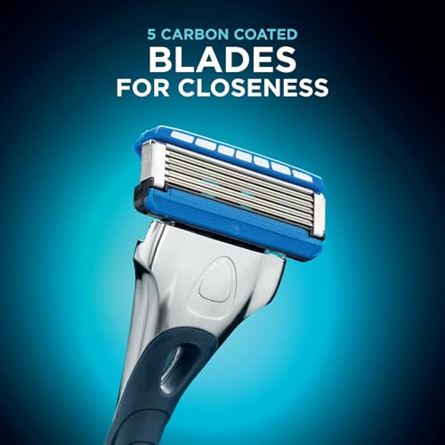 WILKINSON SWORD - Lame da rasoio da uomo Hydro 5 | Confezione da 16 ricariche per lamette | Gel idratante e rifinitore di precisione (la confezione può variare)