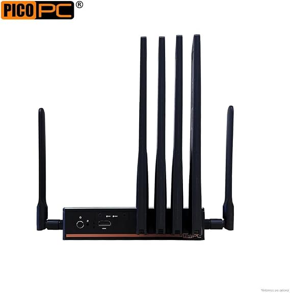 Fanless Firewall Micro Appliance/Mini PC/Firewall router, N5105 (4 Cores 4 Threads), WiFi 6 | 8GB DDR4 | 128GB SSD | 4 LAN i211 | 5G CPE | SD-WAN Security Gateway with TPM 2.0