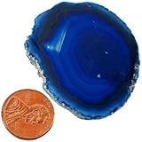 Agate Slabs, Blue