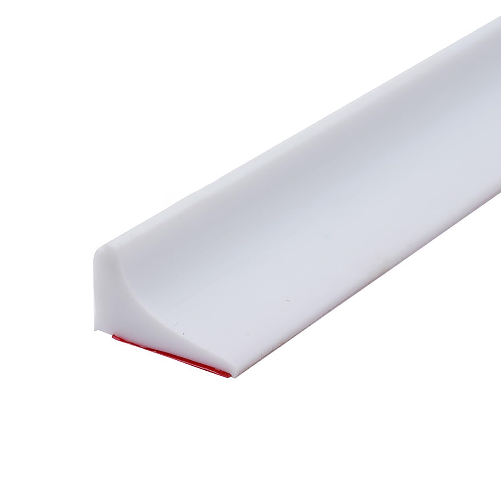 Duschschwelle Selbstklebend, Schwallschutzleiste Dusche Selbstklebend, Duschschwelle Duschdichtung,für Duschtasse, Duschkabine, Küche, Bad (900CM,White)