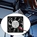 Antrader 3-Pack 60mm x 60mm x 15mm 6015 12V Brushless DC Cooling Fan 2pin for DIY 3D Printer Extruder Humidifier