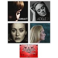 Adele: Complete 4 Studio Album CD Discography Collection (19 / 21 / 25 / 30) with Bonus Art Card