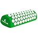 ProsourceFit Acupressure Mat and Pillow Set for Back/Neck Pain Relief and Muscle Relaxation, Large - Green/White