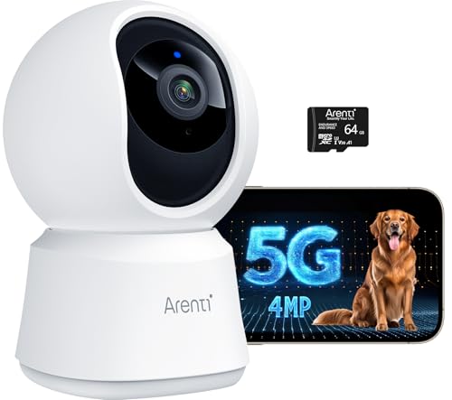 Arenti P2Q 64G Local Storage Pet Camera - Top 5 Best Pet Camera With Speaker