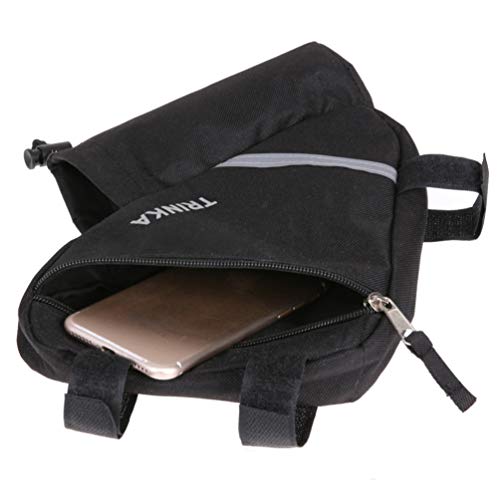 CLISPEED Saco de Armazenamento de Bicicleta TriÃ¢ngulo Bicicleta Quadro Saco de AlÃ§a de Ciclismo Se