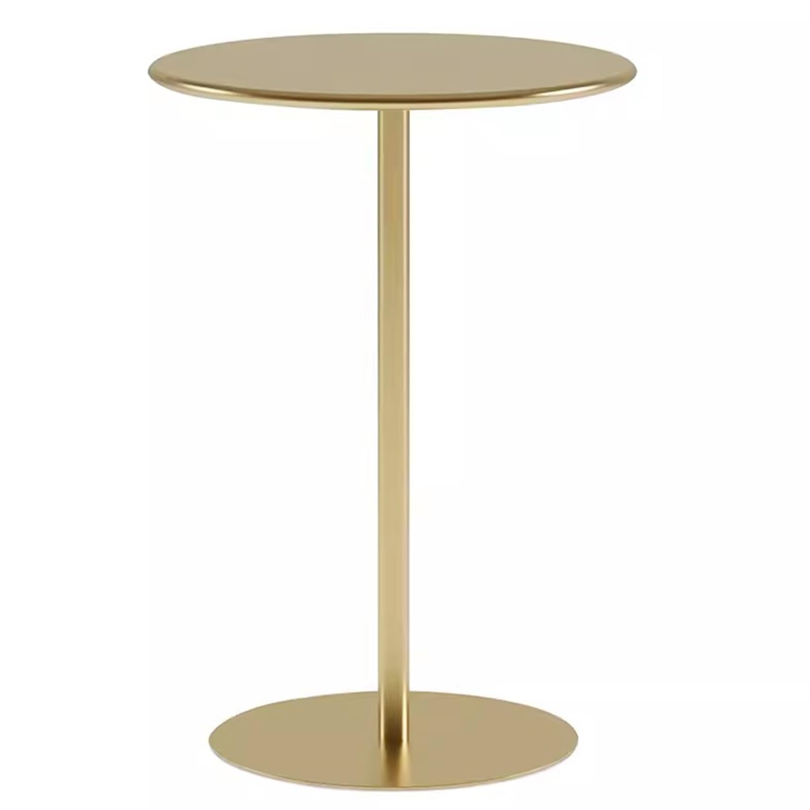 Table basse haute dorée pour optimiser une petite cuisine