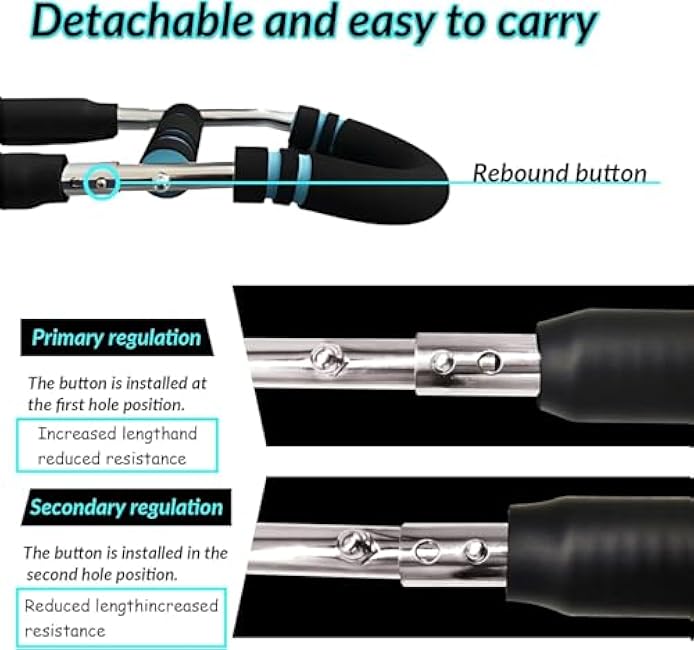 Arm & Chest Workout Twister ¨C Forearm, Biceps & Upper Body Trainer for Home & Gym ¨C Portable Fitness Equipment for Men & Women