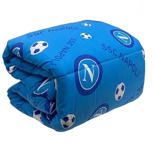 Napoli Trapunta Piumone Ssc Ufficiale Invernale Scudetto Letto 1 Piazza E Mezza