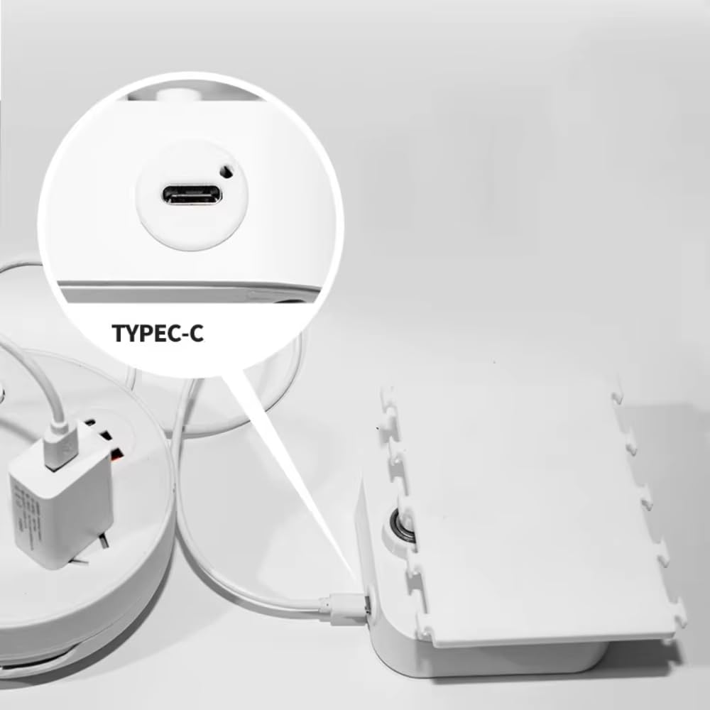 Mini mélangeur orbital rotatif à 360° | Vitesse réglable de 30 à 120 tr/min, alimentation de type C, design de bureau, laboratoire, bricolage, éducation scientifique