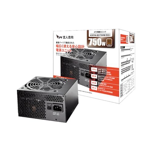 玄人志向 電源ユニット 750W ATX Amazon | 玄人志向 電源ユニット 750W ATX 電源 80 PLUS ブロンズ PC