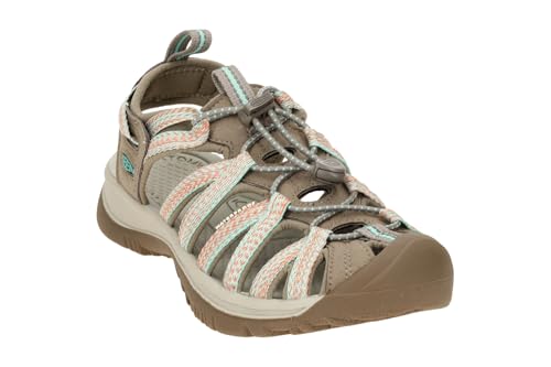 Image of KEEN Women's Whisper Closed Toe Durable Comfortable Easy On Washable Adventure Sandals