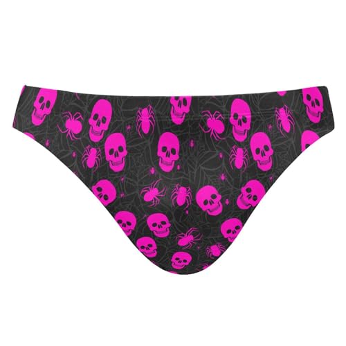 Skull Spider Swim Briefs for Men Swimsuit Bikini Swimwear S B0404500