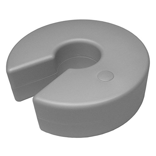 Anneau de lestage remplissable avec bouchon pour portant de boutique