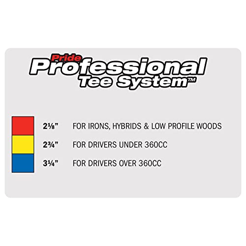 PrideSports PTS Step Tees | 50 Count, 2-3/4 Inch | Wood Golf Tees with Depth Control for Height Consistency - Thumbnail 4