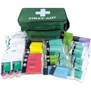 LEWIS-PLAST 224 Pieces All Purpose Large First Aid Kit Haversack – Compact Design for Convenient Storage, Ideal for Home, Office and Sports – Home Medical Kit – Complete First Aid Kit