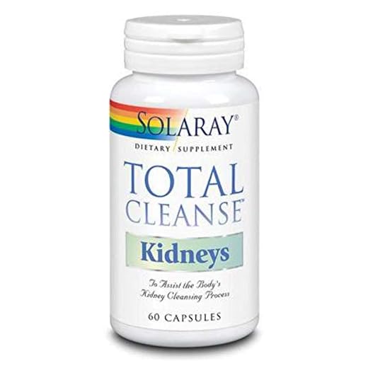 Solaray Total Cleanse Kidneys | Riñones | 60 Cápsulas
