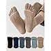 svlftecon Unisex Toe Socks Five Finger Socks for All Seasons Crew Series 24