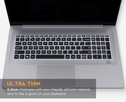 Protector de teclado para laptop HP 17.3 negro miniatura 3