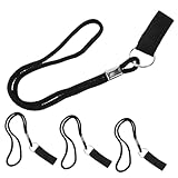CLISPEED 4 Piezas Correa para Muñeca de Bastón Antideslizante Cinta Ligera y Ergonómica para Palos de Caminar Accesorios de Seguridad para Mayores Sujeción Cómoda y Resistente para