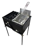 Freidora Mini De Papas Tina, Parrila Y Plancha Inoxidable 69 x 39 x 77 cm